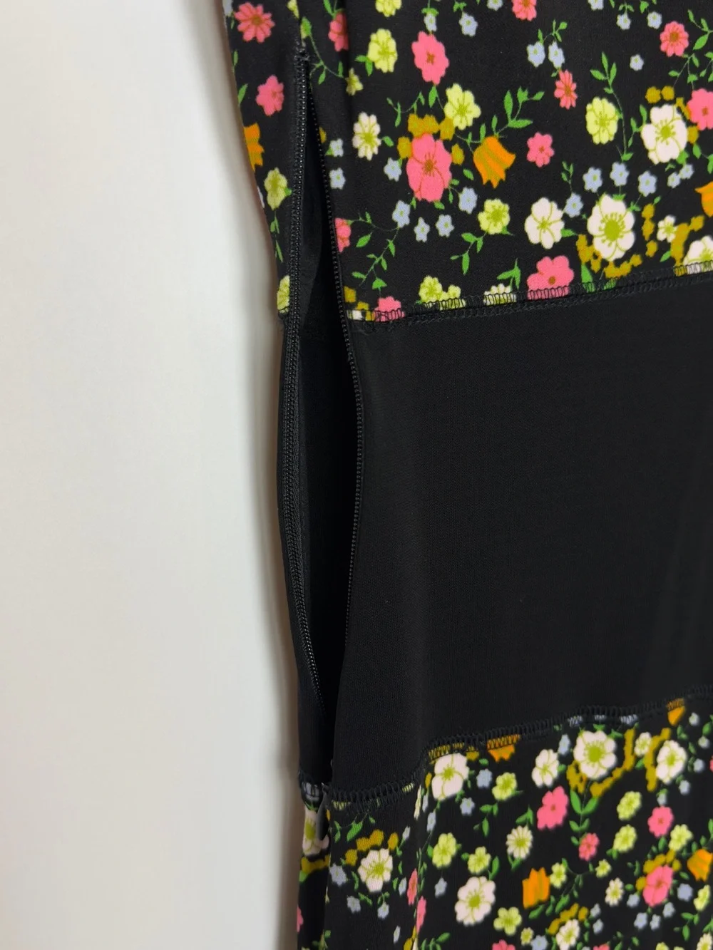 Tory Burch Juillet Vilette Ditsy Floral Midi Stretch Casual Dress Size Medium